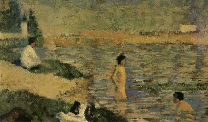 Georges Seurat Bathers of Asnieres